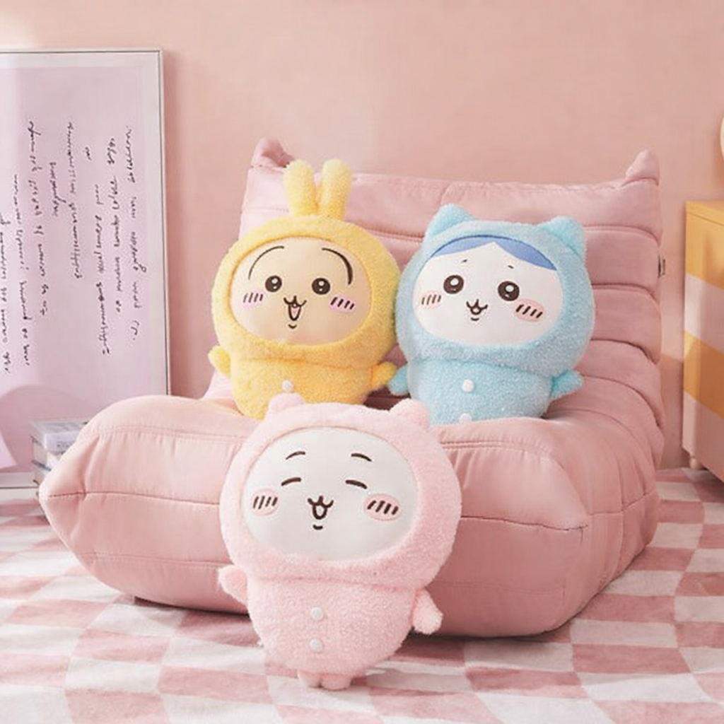 Peluches Chiikawa Pijama Party