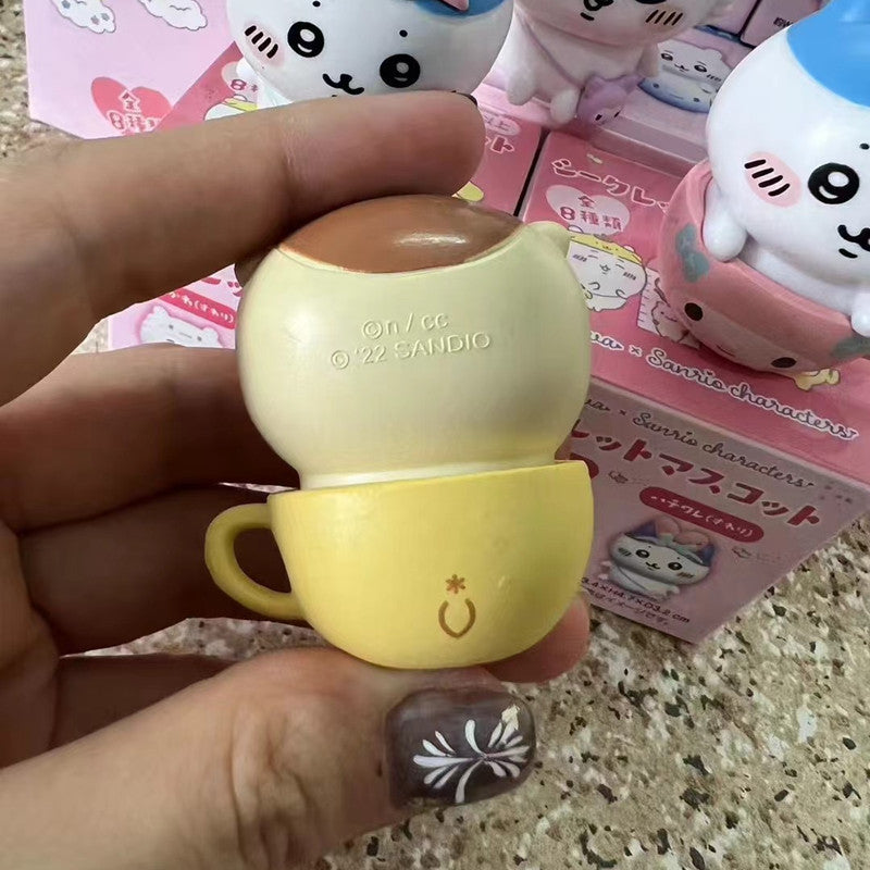 Set completo de figuras Chiikawa x Sanrio